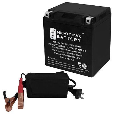 #ad Mighty Max YTX30L BS Battery for Arctic Cat 700 Wildcat Trail 15 12V 4A Chargr $99.99