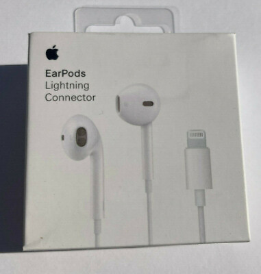 Apple Lightning EarPod Headphone Original Tested iPhone 7 8 Plus XR XS Max 12 13 $16.49