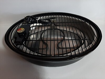 Dazey Indoor Smokeless Electric Bar B Grill 16 x 12 x 4quot; VERY CLEAN Heavy $58.99