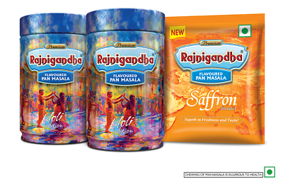 #ad #ad Rajnigandha Pan Masala Premium Flavored Mouth Freshener 2x100gm and 1 Saffron NU $32.99