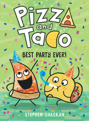 #ad Pizza and Taco: Best Party Ever Hardcover By Shaskan Stephen GOOD $4.39