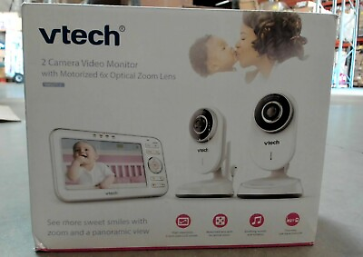 #ad #ad Vtech Baby Monitor 2 Camera Video With Motorized 6X Optical Zoom Lens VM5271 2 $118.71