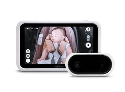 #ad Tiny Traveler HD Baby Car Monitoring System White $149.99