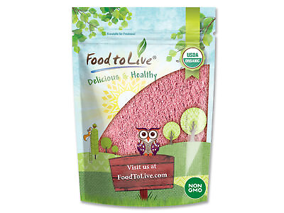#ad #ad Organic Pomegranate Powder Non GMO Unsulfured Vegan by Food to Live $14.49