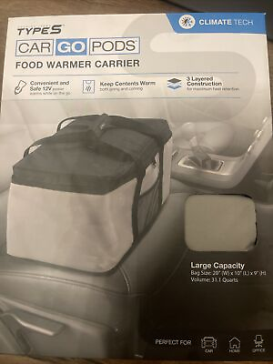 #ad Type S Car Go Pod. Food Warmer Carrier $20.00