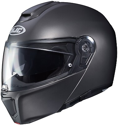 #ad #ad Closeout HJC RPHA 90S Full Face Motorcycle Helmet Semi Flat Titanium Size XL $281.99