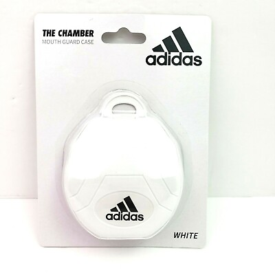 #ad #ad Adidas The Chamber White Storage Mouth Guard Case $8.95