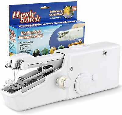 Mini Portable Smart Electric Tailor Stitch Hand held Sewing Machine Home Travel $9.95