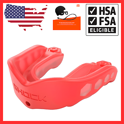 #ad Shock Doctor Gel Max Mouth Guard : Custom Fit Heavy Duty Athletes Mouth Guard $19.99