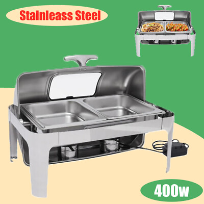 Stainless Steel Chafer Chafing Dish Sets Tabletop Buffet Catering Pans Catering $180.00