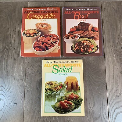 Better Homes and Gardens All Time Favorite Recipes. Salad Beef Casserole. $16.11
