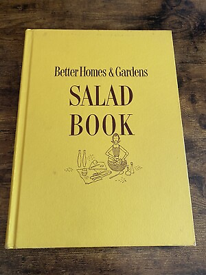 #ad #ad Vintage 1958 Better Homes amp; Gardens Salad Cooking Cookbook Recipes Cook Book $39.99