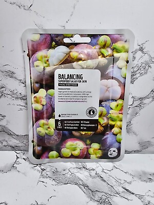 #ad FarmSkin Superfood Salad For Skin Facial Mask Mangosteen Balancing Sealed $9.95