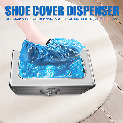 Shoe Covers Machine 200 Disposable Covers Automatic Smart Shoe Cover Dispenser $36.76