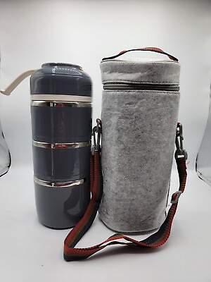 Large Food Thermos Hot Stainless Steel Leakproof Stackable Portable Warmer $39.95