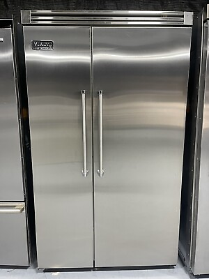 #ad Viking 48quot; Stainless Steel Side by Side Refrigerator Used VCSB483SS $4999.00