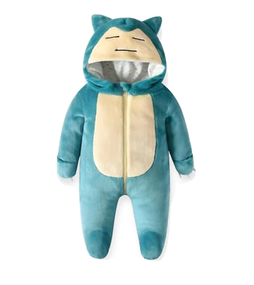 Snorlax Baby Costume Long Sleeve Children Body Suit $34.97