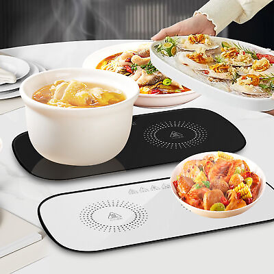 #ad Electric Server Warming Tray Fast Heating Food Warmer Tray Smart Warmer Plate $38.21