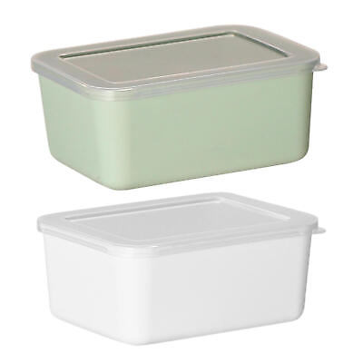 #ad Kitchen Food Containers With Lids 600ml Microwave Freezer Safe Storage Boxes $8.16