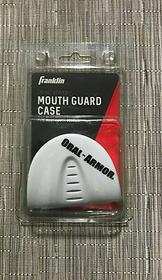 #ad FRANKLIN Mouth Guard Case Athletic Protection Fits Most Mouth Guards BRAND NEW $9.99