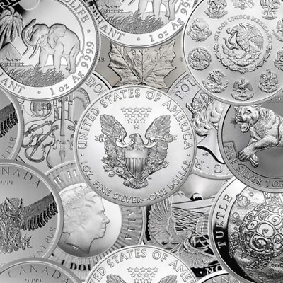 #ad Random Year 1 oz Silver 999 Fine Silver BU Mint of Our Choice $34.36