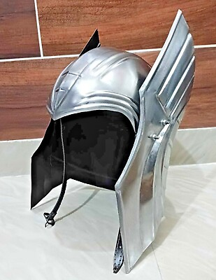 #ad Thor helmet Ragnarök Movie Helmet Metal Wing Helmet Warrior Thor Armor Helmet $206.31