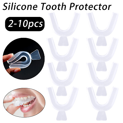 #ad Silicone Night Mouth Guard for Teeth Clenching Grinding Dental Sleep $10.99