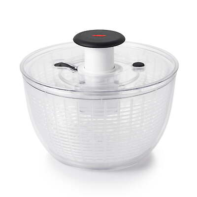 #ad Salad Spinner and Fruit Washer Clear $26.99