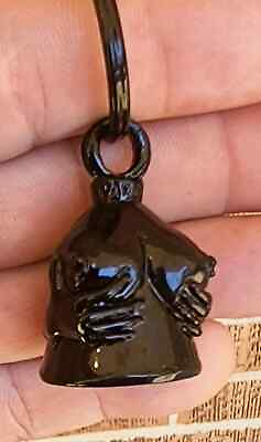 #ad BLACK Handful Guardian® Bell Motorcycle FITS ALL MOTORCYCLES Harley Honda Indian $19.91