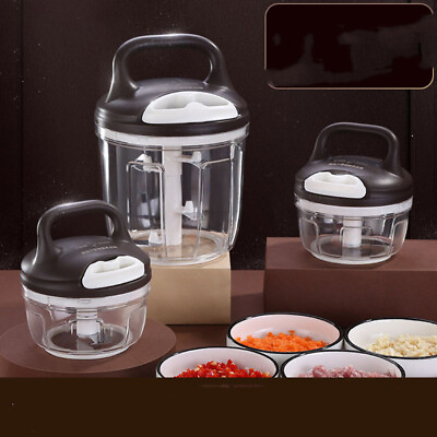 #ad Manual food processor kitchen mixer vegetable cutter salad home meat grinder $21.00