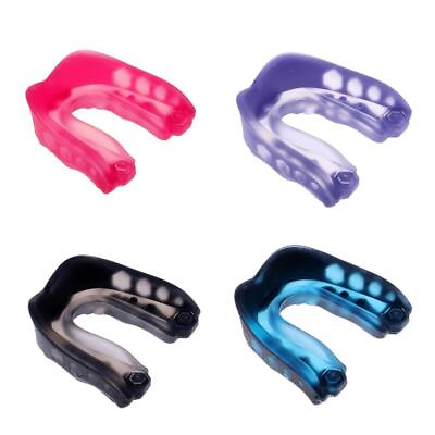 #ad Adult Mouth Guard Gum Boxing Football Protector $8.17