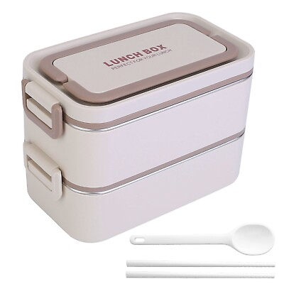 2L Thermal Insulated Bento Lunch Box Microwave Picnic Container Food Portable $24.39