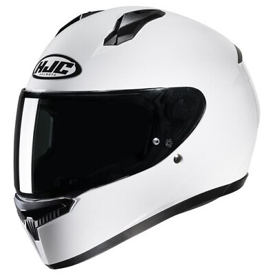 #ad #ad Open Box HJC Men#x27;s C10 Motorcycle Helmet White Small $93.49