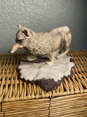 #ad #ad Lone Wolf Figurine ARTIC SNOW Unbranded $15.75