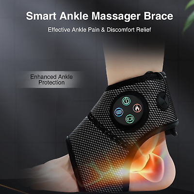 Smart Ankle Massage Compression Air Ankle Brace Foot Massage Electric Vibration $84.99