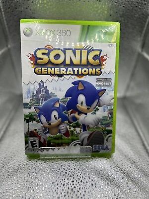 #ad Sonic Generations Microsoft Xbox 360 2011 $5.00