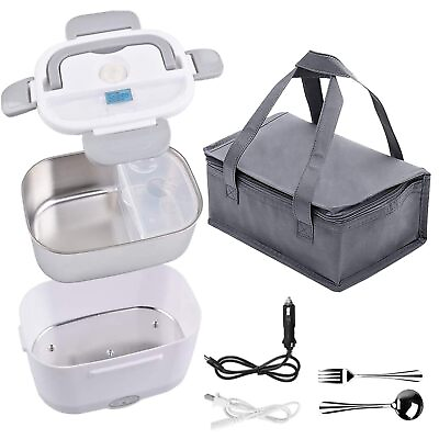 #ad Electric Lunch Box 3 in 1 Food Heater Portable Microwave Electric Lunch Boxe... $42.06