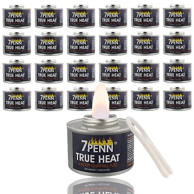 #ad #ad 7Penn Buffet Food Warmers for Parties 24 Pack 6 Hour Chafing Dish Fuel Can... $66.04