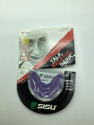 #ad #ad SISU Aero Next Gen Purple 1.6mm Advantages Adult All Sports Custom Mouthguard $15.25