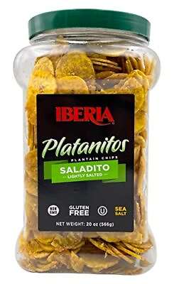 Iberia Saladito Lightly Salted Plantain Chips 20 Oz. $18.80