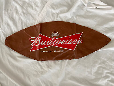 #ad Budweiser Inflatable Hanging Football Brand New $15.00