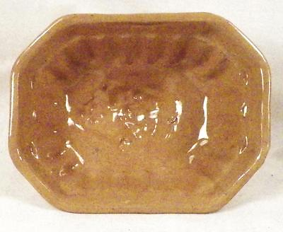 #ad Yellowware Food Mold Grapes Jelly Pudding Yellow Ware Antique Victorian As Is #2 $64.99