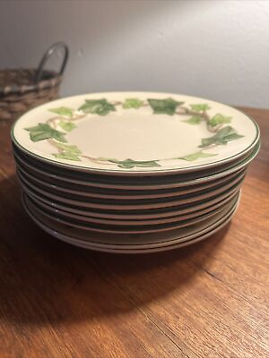 #ad Franciscan Ivy American 8 3 8” Salad Plates California Excellent Condition $5.50