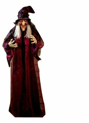 #ad #ad Life Size Hanging Animated Talking Witch Halloween Prop Decor 71 inch $36.00
