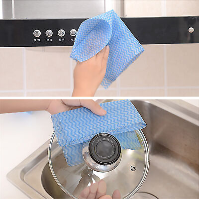#ad 1 Roll Disposable Dish Towel Lint Free Decontamination Disposable Bowl Plate $8.55