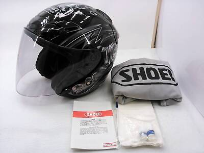 #ad SHOEI Motorcycle Helmet J FORCEⅢ BLITZER M size with new center pad japan used $650.00