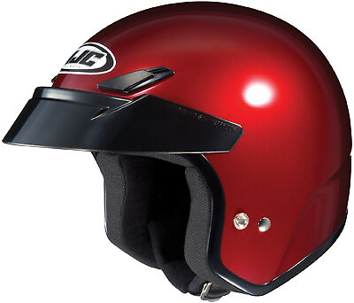 #ad #ad Open Box HJC CS 5N Open Face Helmet Wine Red Size XL $43.37