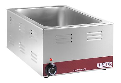 #ad Kratos 28W 168 Commercial Electric Countertop Food Warmer Portable Food Pan W... $132.36