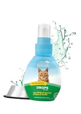 #ad Fresh Breath for Cats Travel Ready Cat Breath Freshener Concentrated Drops $19.48