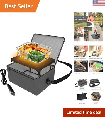 #ad 12V Car Food Warmer Portable Personal Mini Oven for Meals Reheating amp; Cooking $79.99
